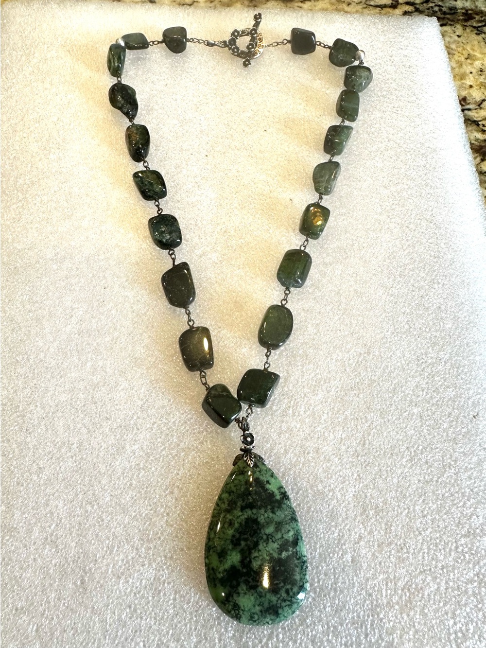 African Turquoise Necklace by Sage Machado Jewelry